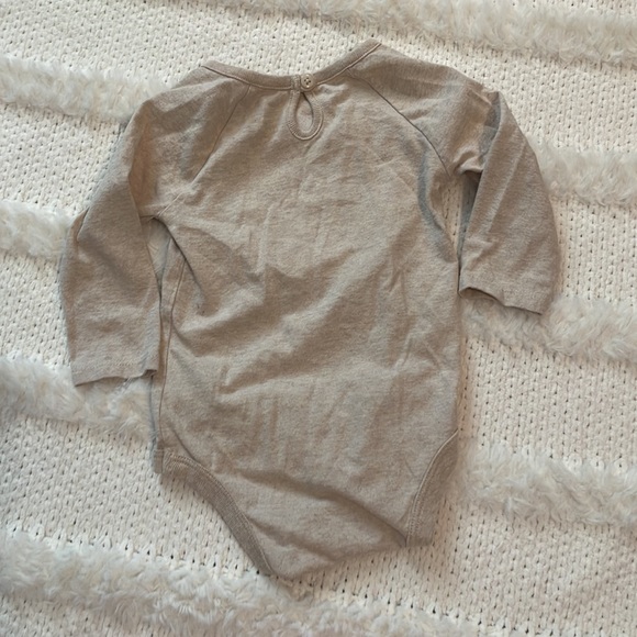 Garanimals Animal face romper tan & pink pants Baby girls size 12 M bundle of 2 - Picture 6 of 13